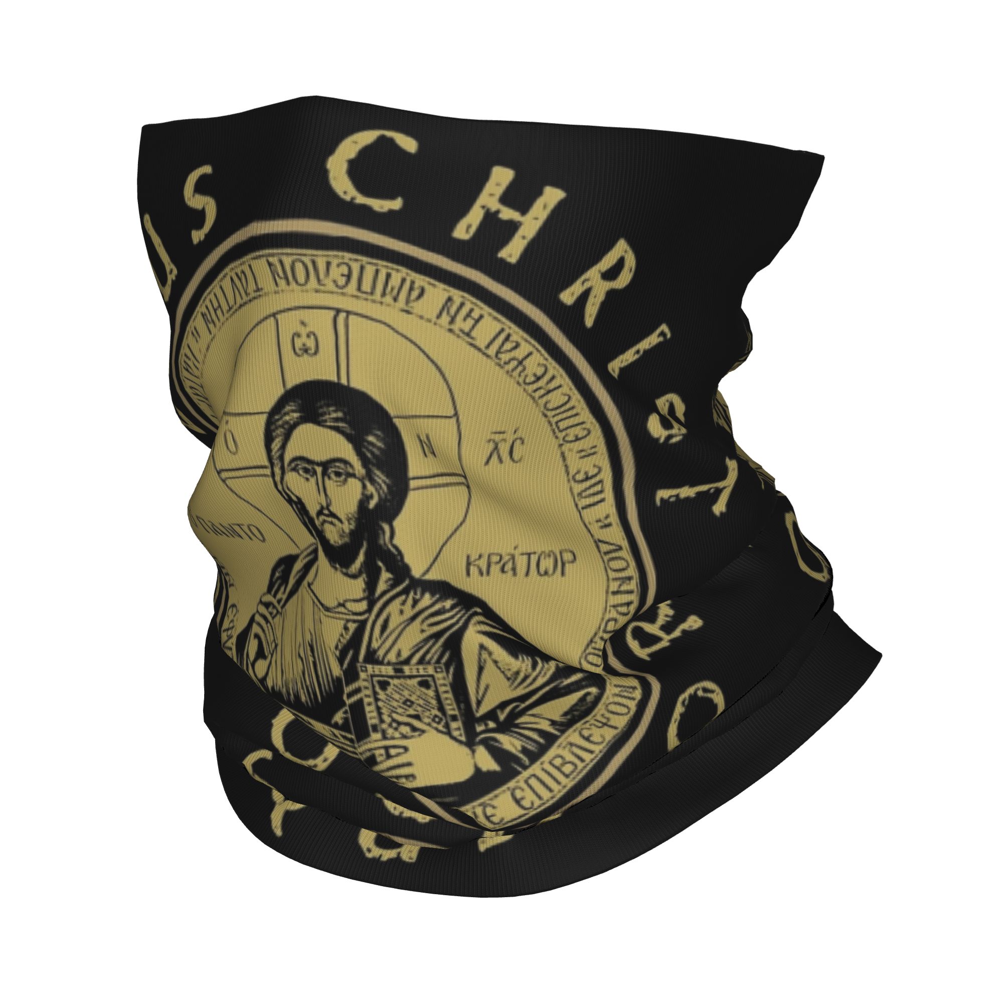 Neck Warmer Balaclava - Jesus Christ Orthodox Bandana Neck Cover