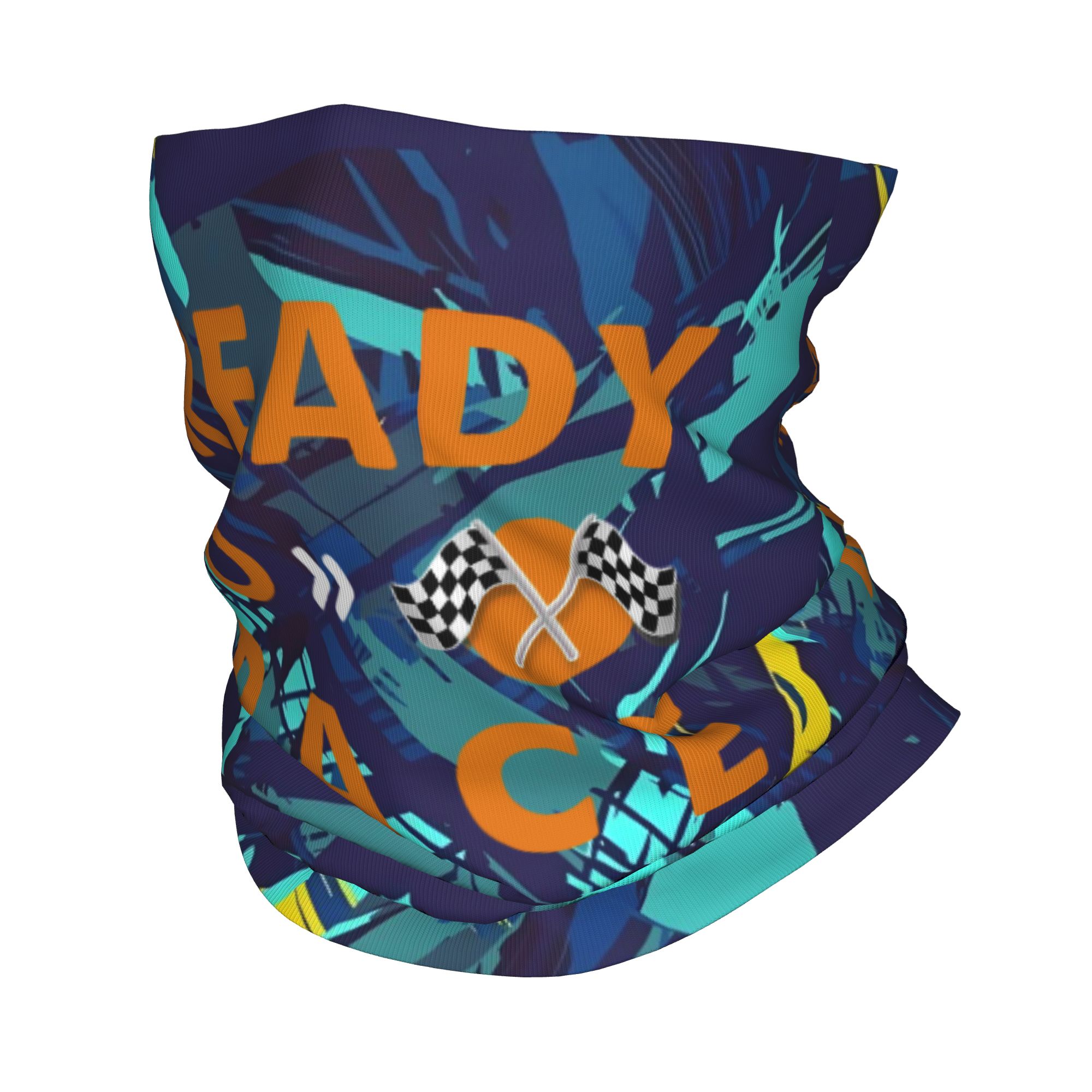 Neck Warmer Balaclava - Custom Ready To Race Logo Bandana