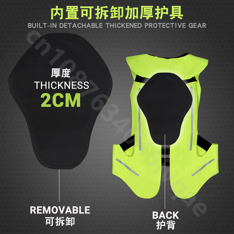 Motorcycle Rider Protective Ve - Motorcycle Gear With Airbag recension och pris