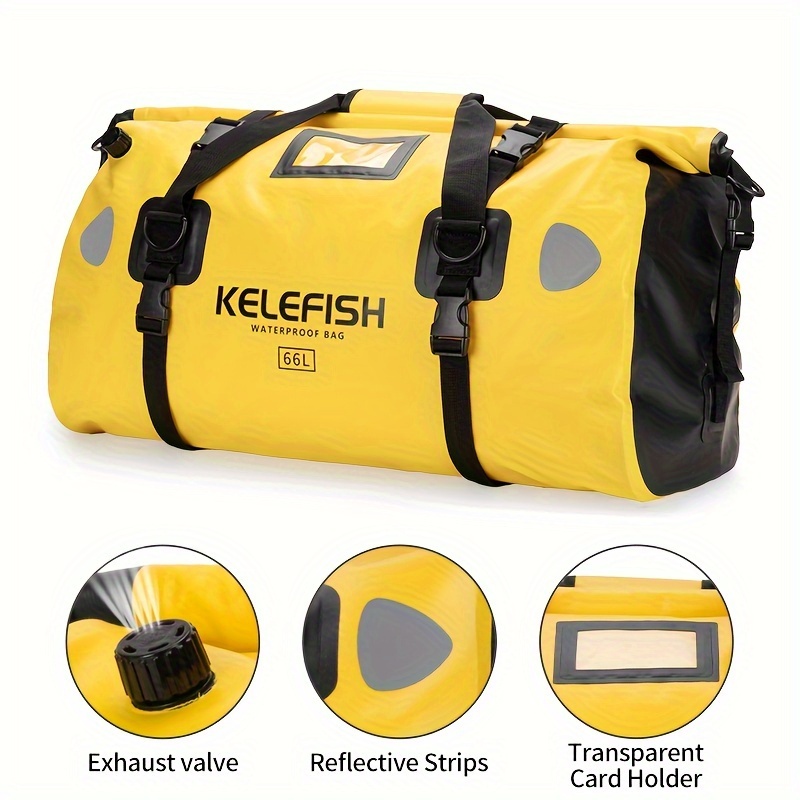 Waterproof Dry Duffel Bag Moto - Motorcycle Gear With Airbag recension och pris