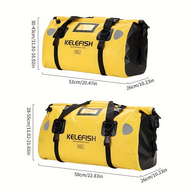 Waterproof Dry Duffel Bag Moto - Motorcycle Gear With Airbag recension och pris