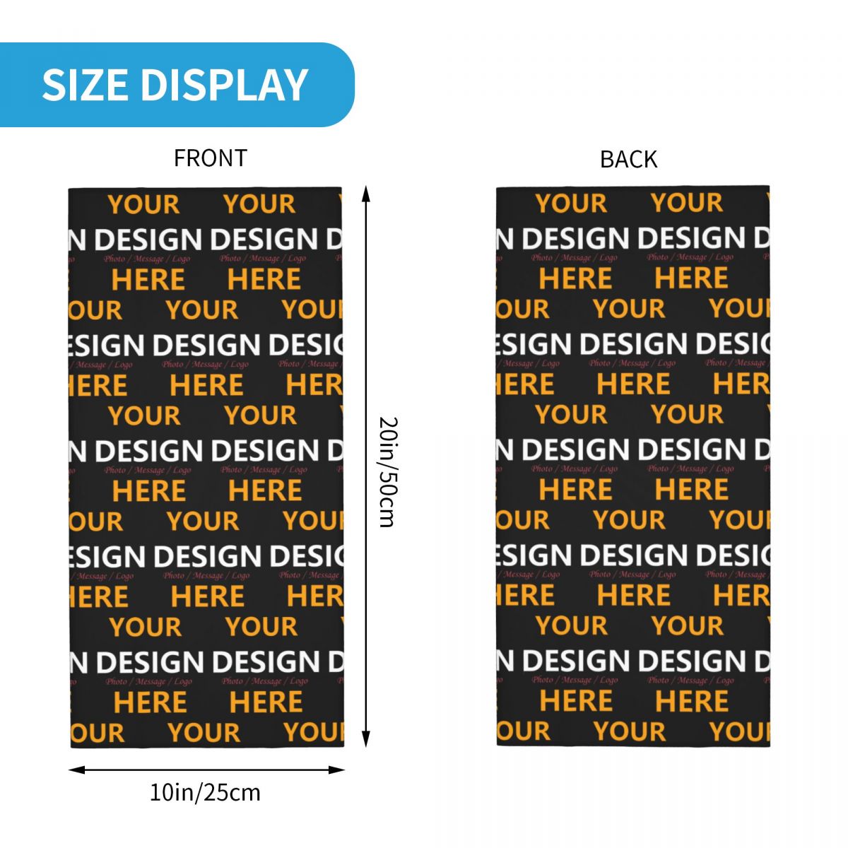 Custom Your Design Here Bandan - Neck Warmer Balaclava recension och pris