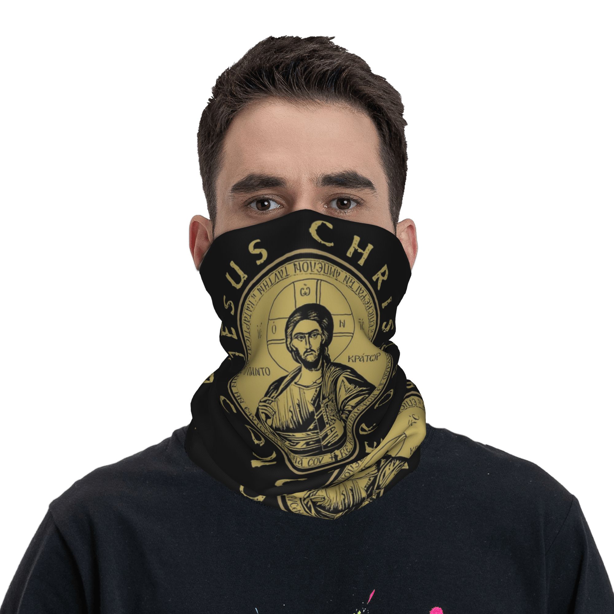 Jesus Christ Orthodox Bandana  - Neck Warmer Balaclava recension och pris