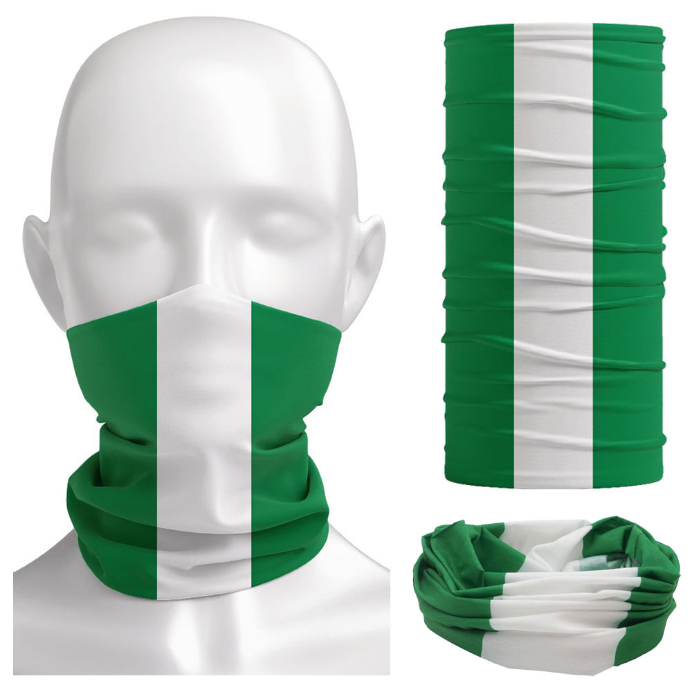 Nigeria Flag Bandanna Women Ne - Neck Warmer Balaclava recension och pris
