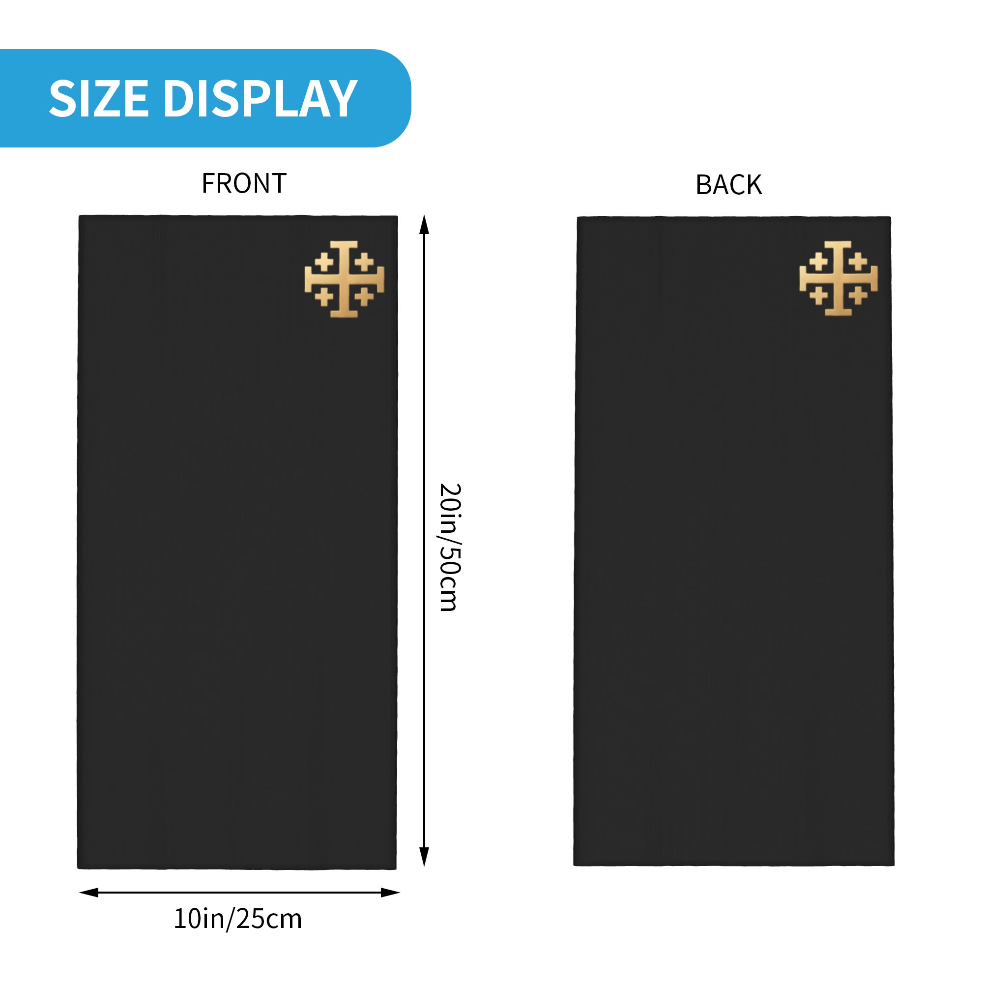 Knight Jerusalem Cross Christi - Neck Warmer Balaclava recension och pris