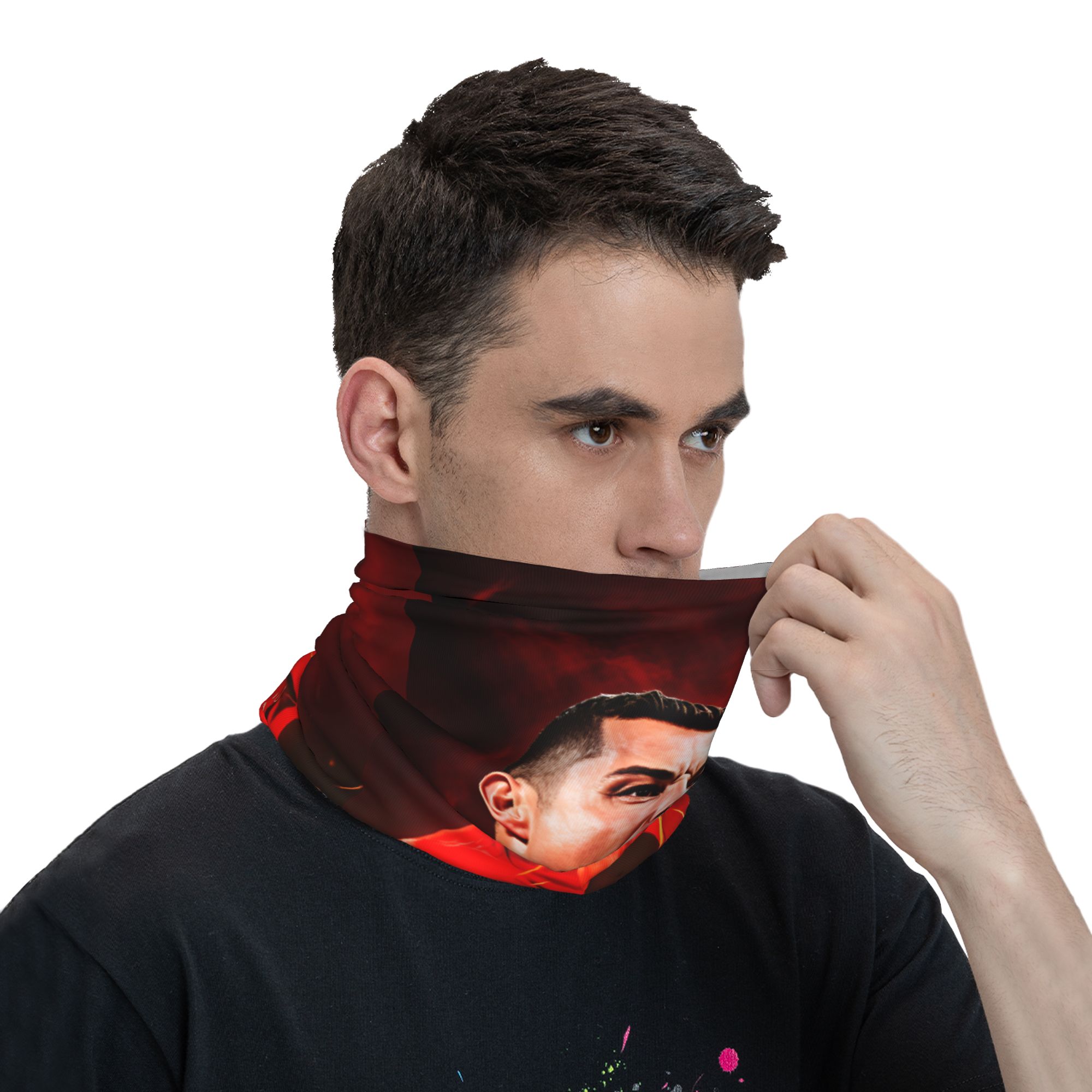 R-Ronaldos 2026 Bandana  Retro - Neck Warmer Balaclava recension och pris