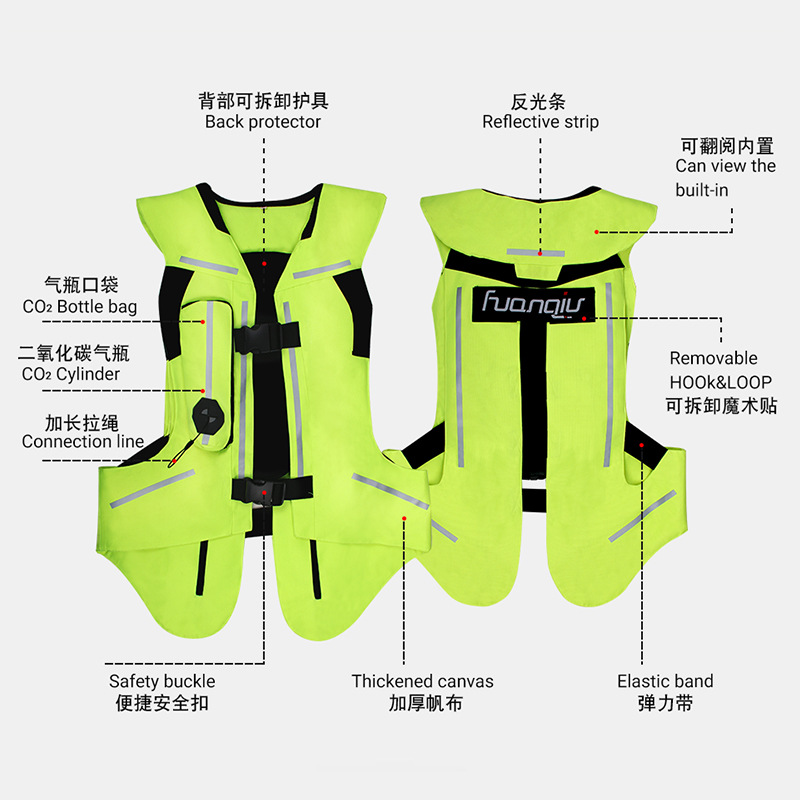 Huanqiu Second-Generation Airb - Motorcycle Gear With Airbag recension och pris